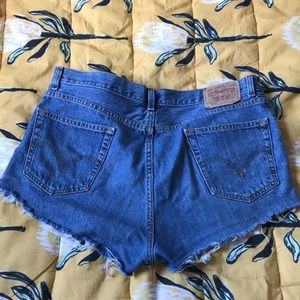 Vintage Levi cutoffs
